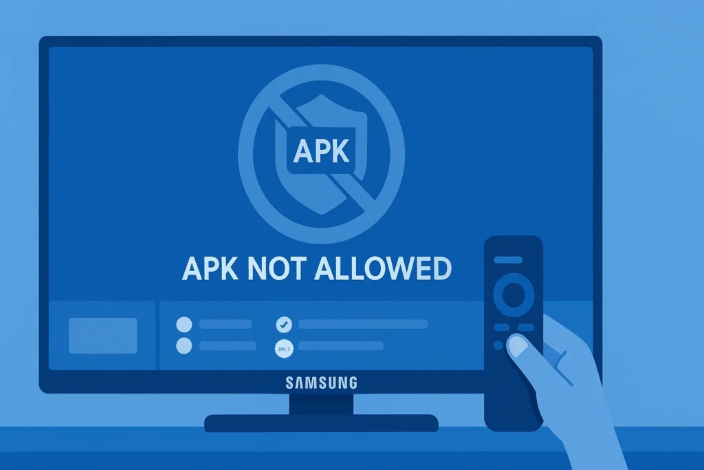 Installation sur Samsung Smart TV (Tizen)